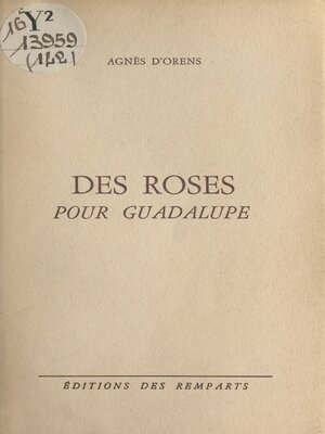 cover image of Des roses pour Guadalupe